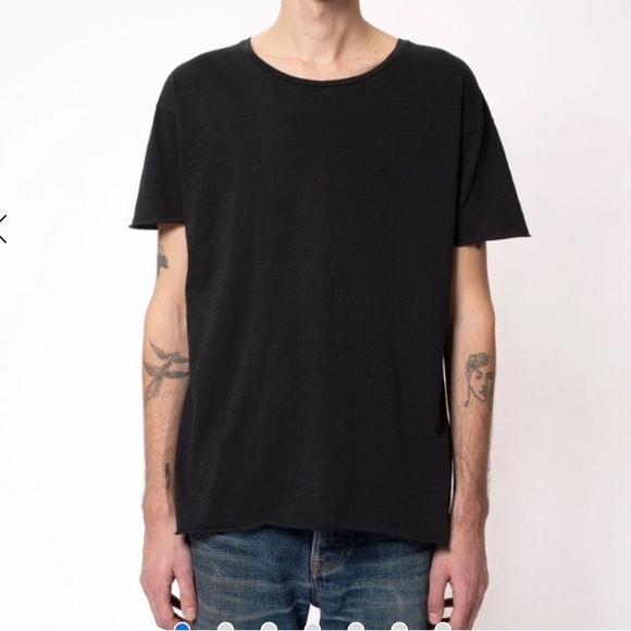 Nudie jeans Roger tee in black - Picture 3 of 3